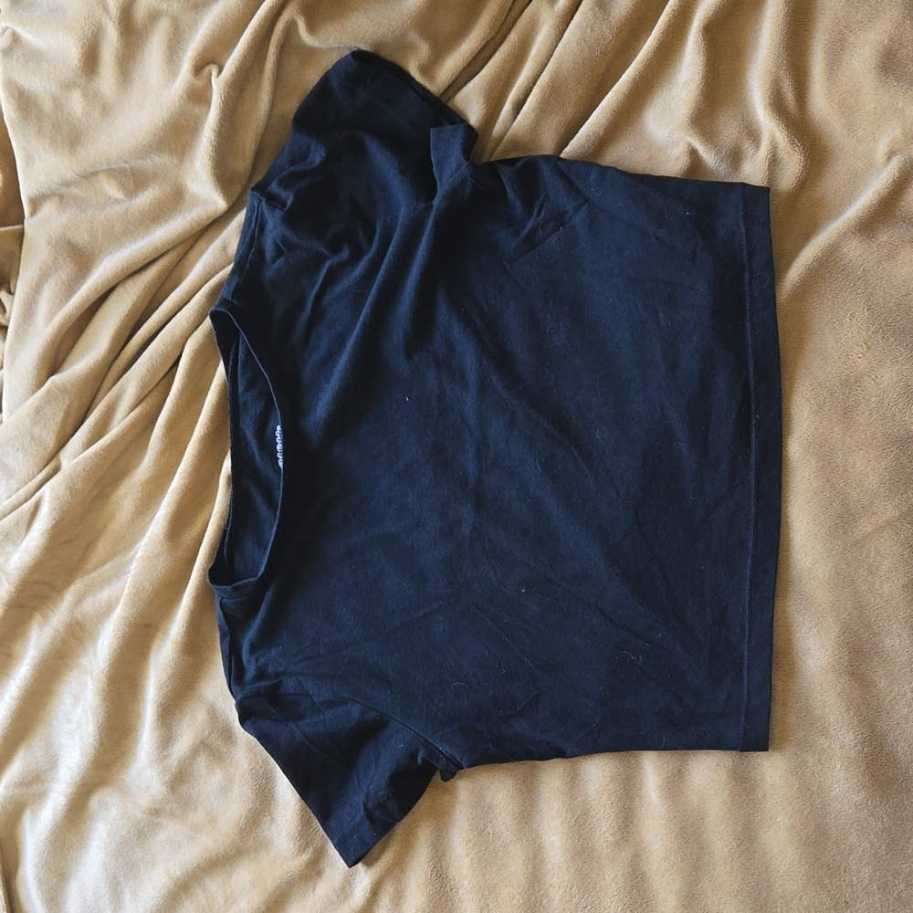 Wild Fable Target medium black crop t shirt